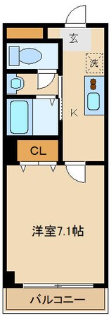 穴守稲荷駅 徒歩4分 1階の物件間取画像